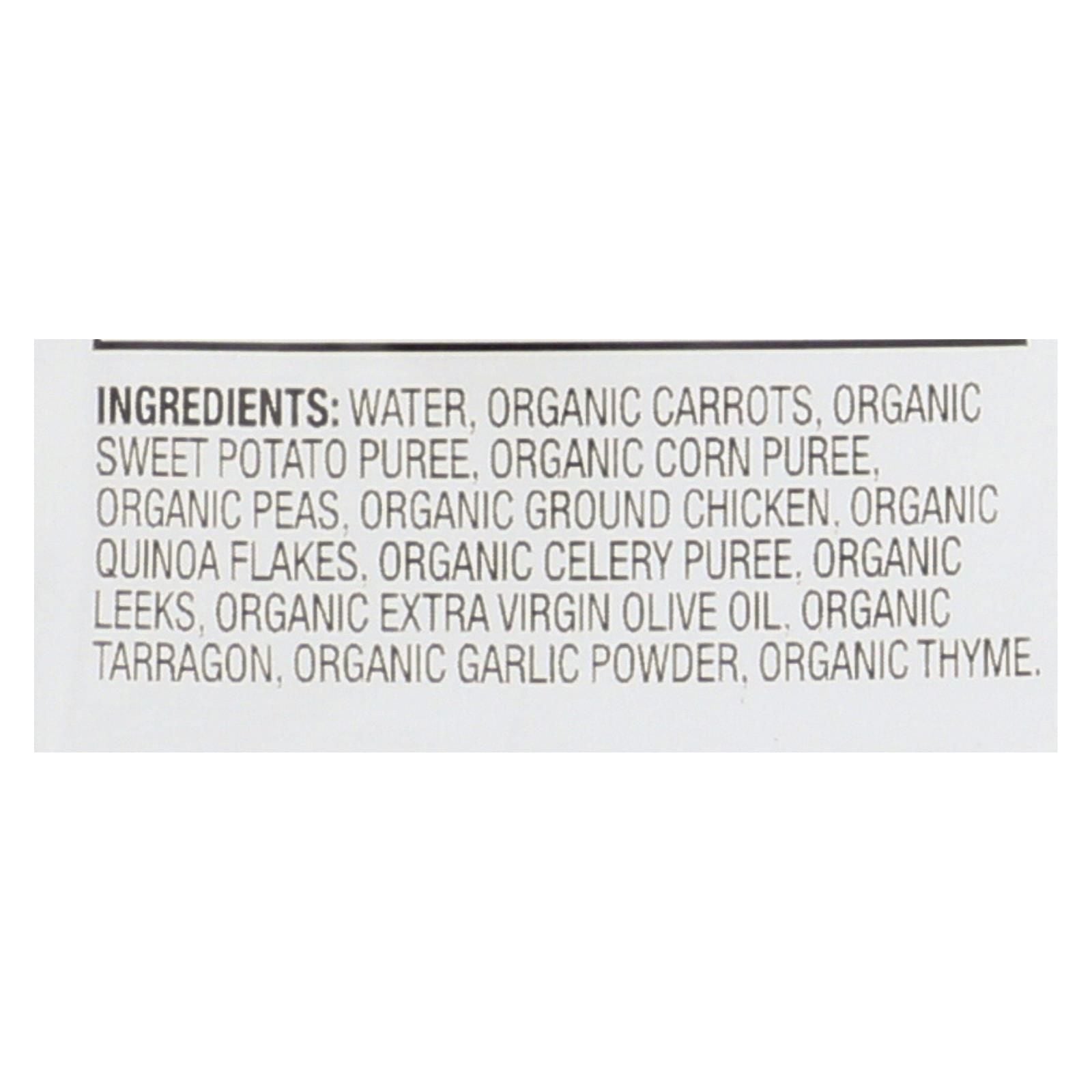 Plum Organics Baby Food - Organic - Quinoa And Leeks With Chicken And Tarragon - Stage 3 - 6 Months And Up - 4 Oz - Case Of 6