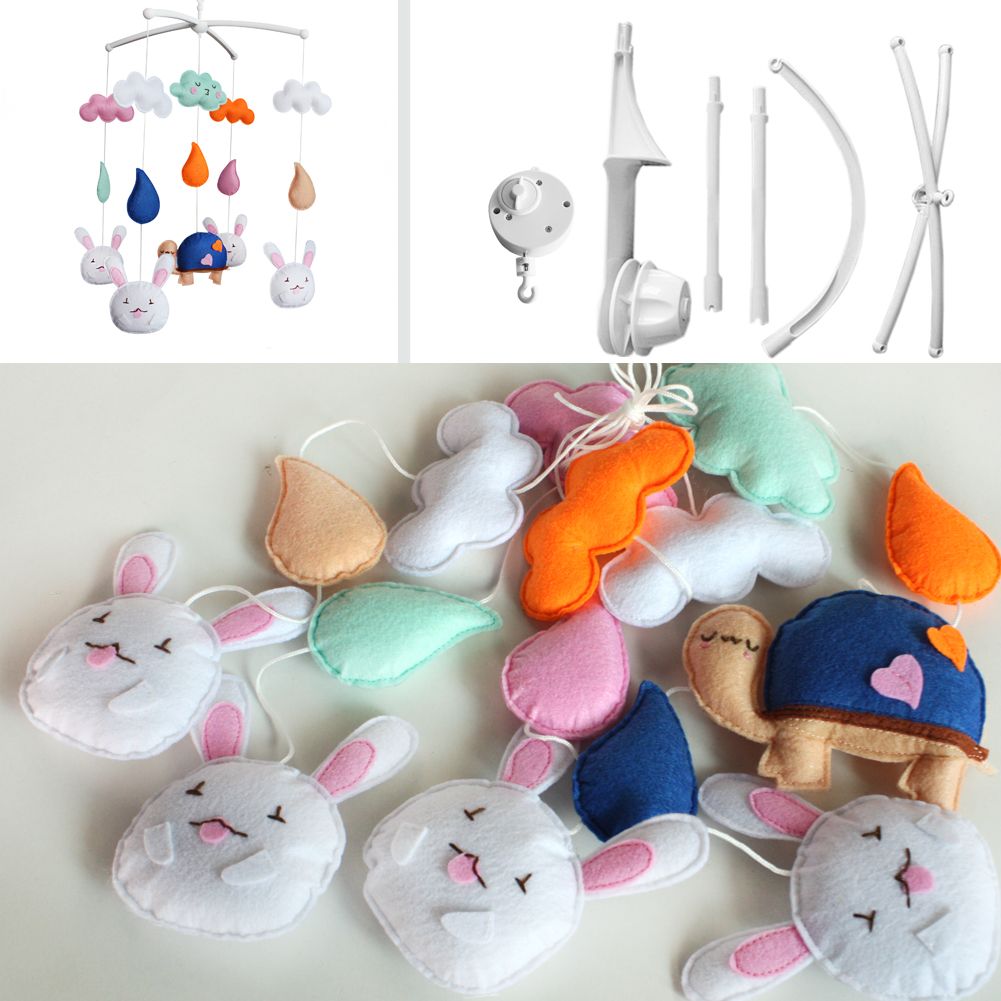 [Hand Made] Baby Gift Musical Mobile, Crib Decoration Musical Mobile Exquisite